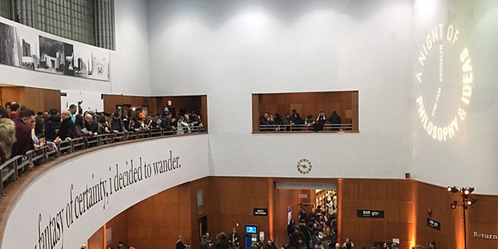 The Night of Philosophy and Ideas, in Brooklyn The National Herald