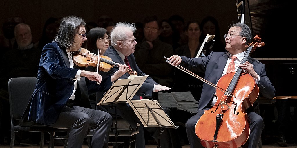 Dream Team Leonidas Kavakos, Emanuel Ax and YoYo Ma at Carnegie Hall